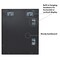Americanflat Front Loading Shadow Box Frame - 1.5 Interior Depth for Memorabilia - Display Case for Keepsakes - Magnetic Closure - Includes Pins to Secure Items - Hanging Hardware